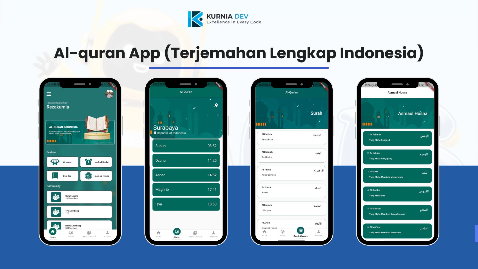 Al-quran App (Terjemahan Lengkap Indonesia)