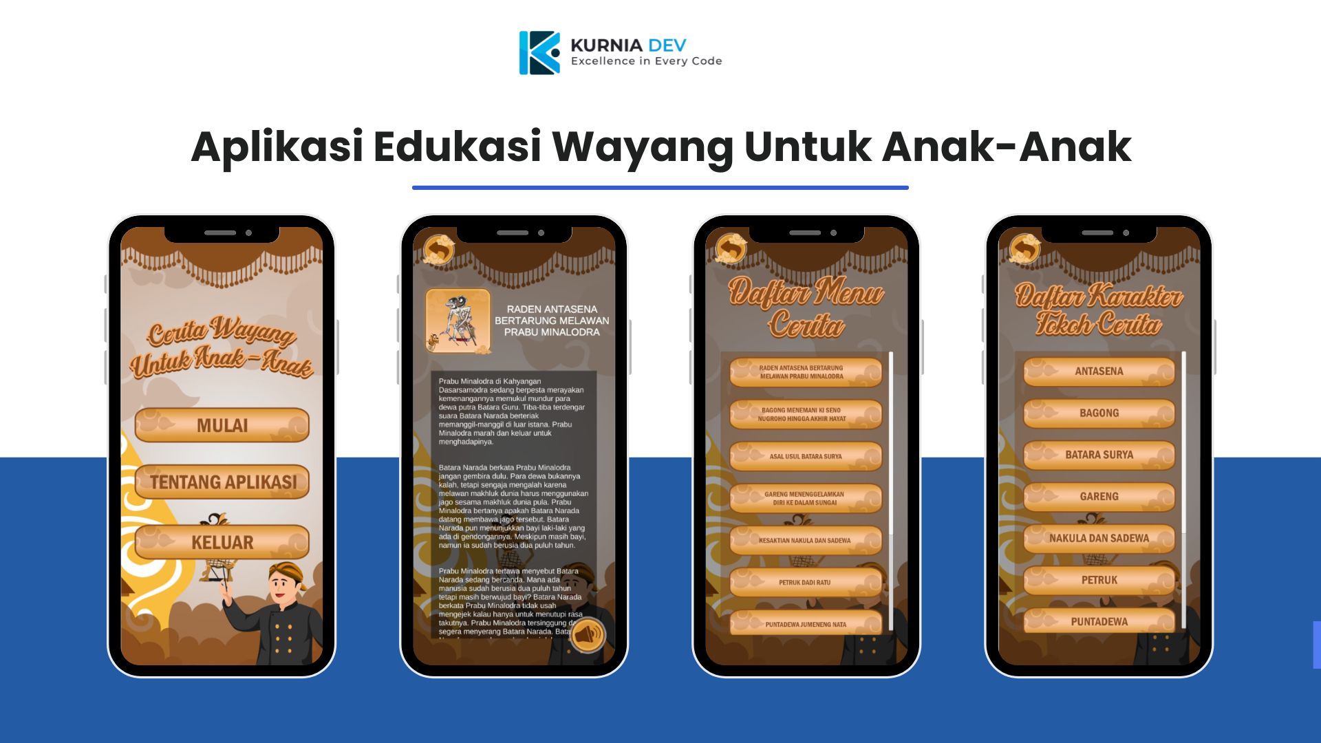 Aplikasi Edukasi Wayang Untuk Anak-Anak
