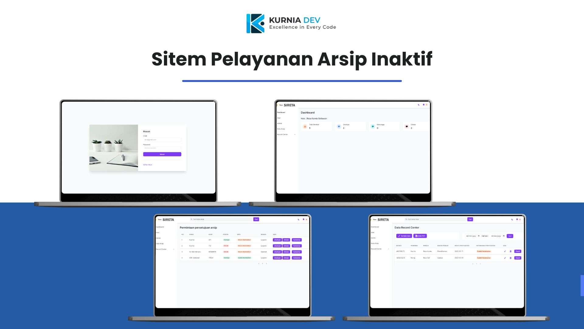 Sistem Pelayanan Arsip Inaktif