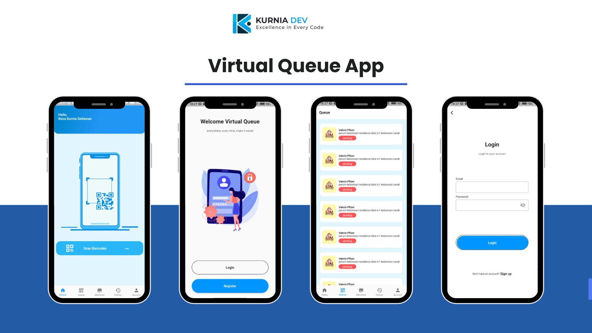 Virtual Queue App
