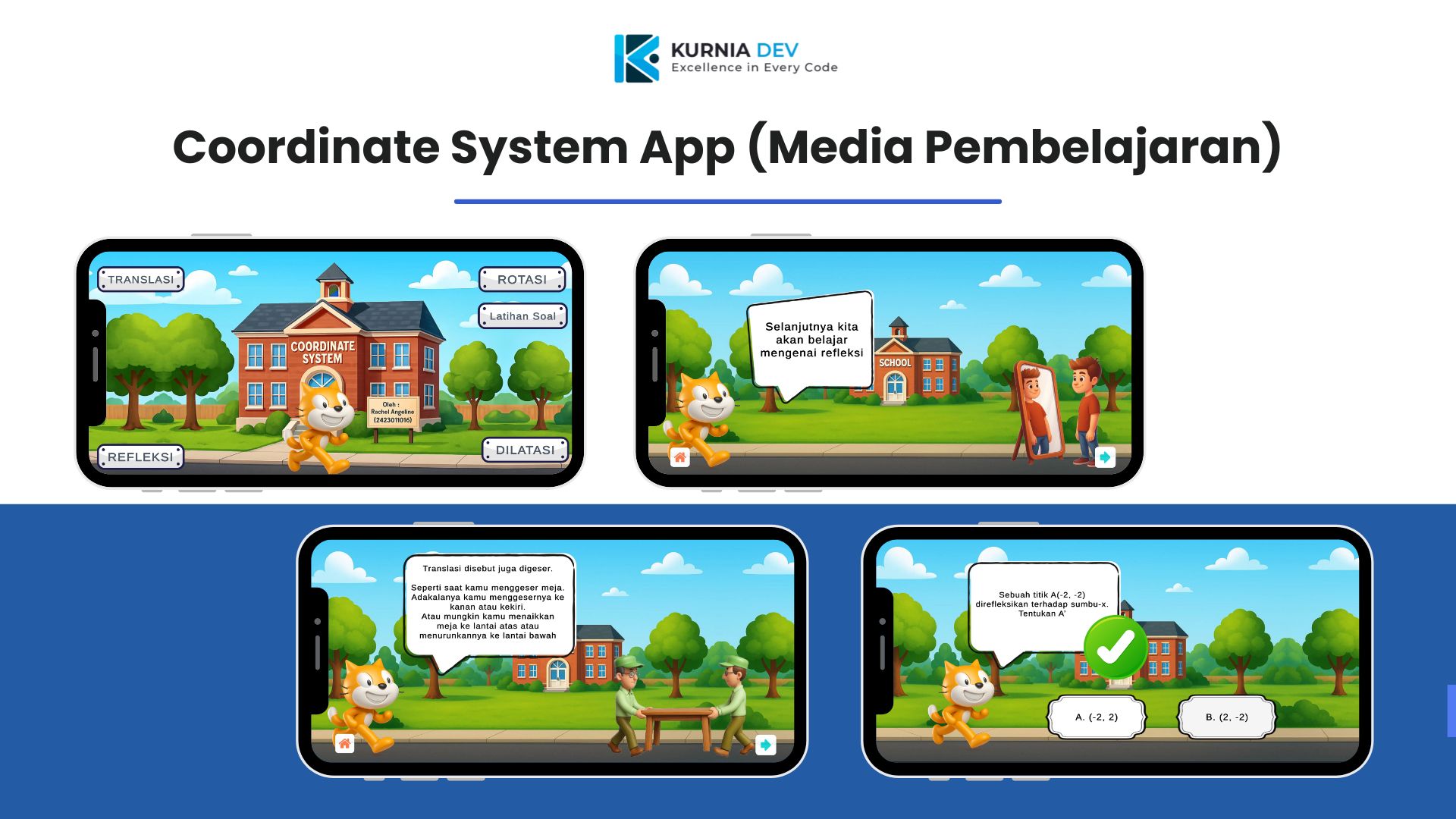 Coordinate System App (Media Pembelajaran)