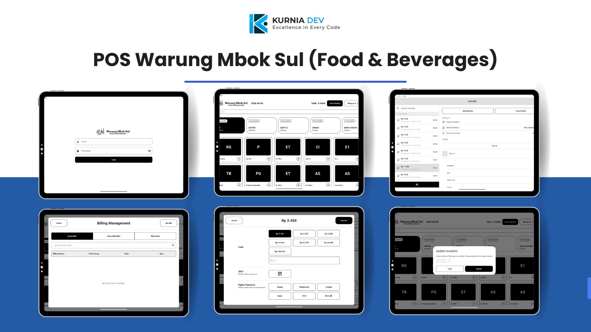 POS Warung Mbok Sul (Food & Beverages)